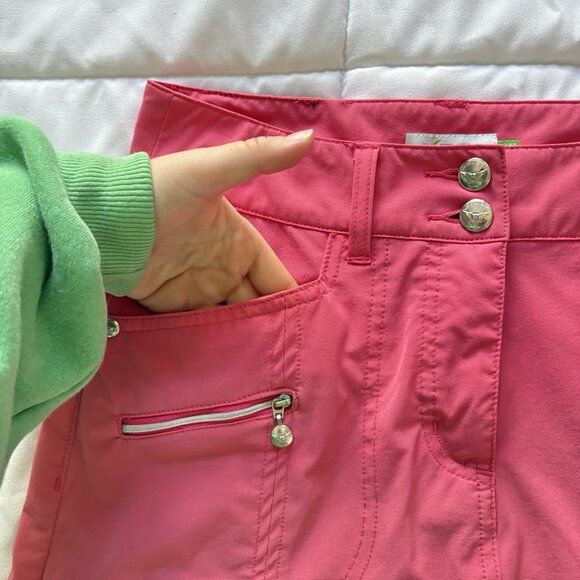 Daily Sports Golf Skort Skirt Pink Womens Size 2 Outdoor Pockets Nylon - Picture 2 of 12